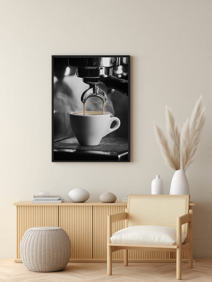 Espresso Pour Poster