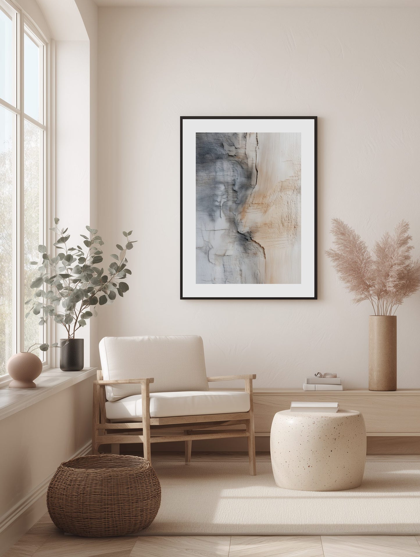 Abstract Wood Pattern Poster