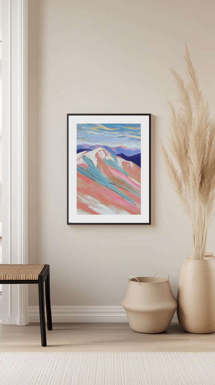 Sunset Ridge Mountain Poster