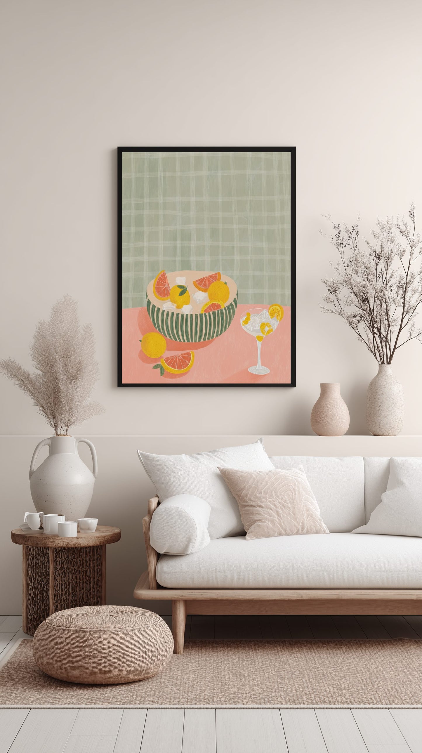 Citrus Still Life Poster
