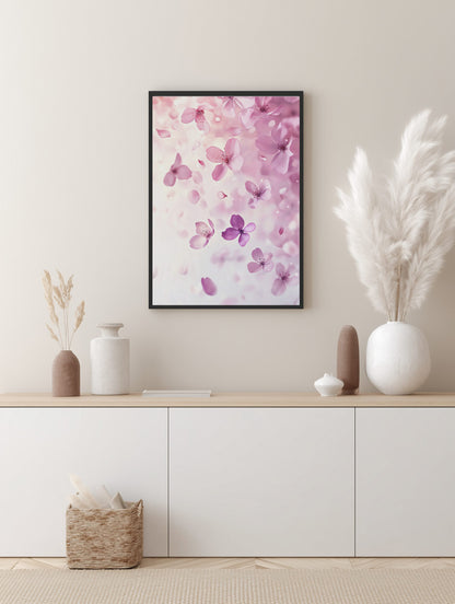 Soft Spring Blossoms Poster