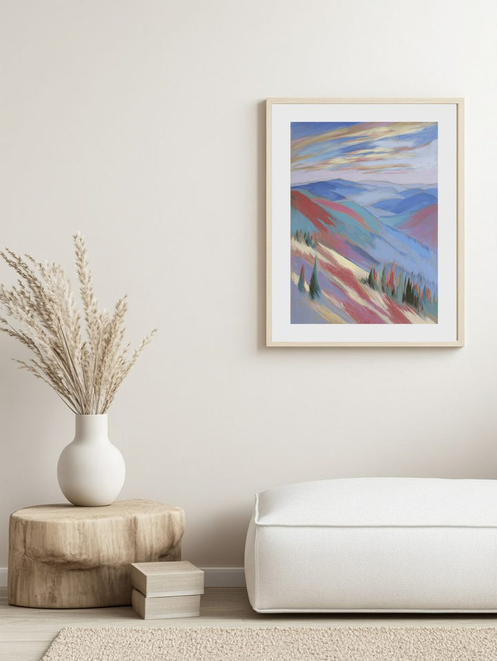 View From the Mountain Top Poster