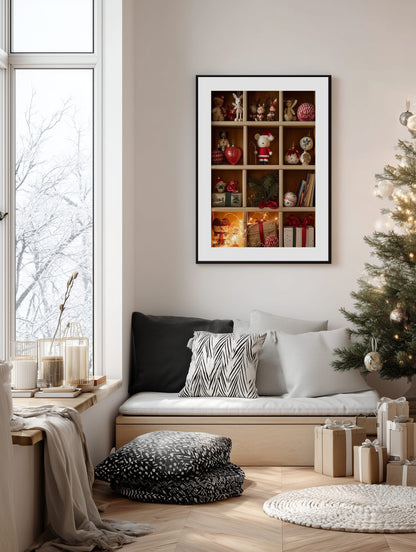 Christmas Shelf Poster