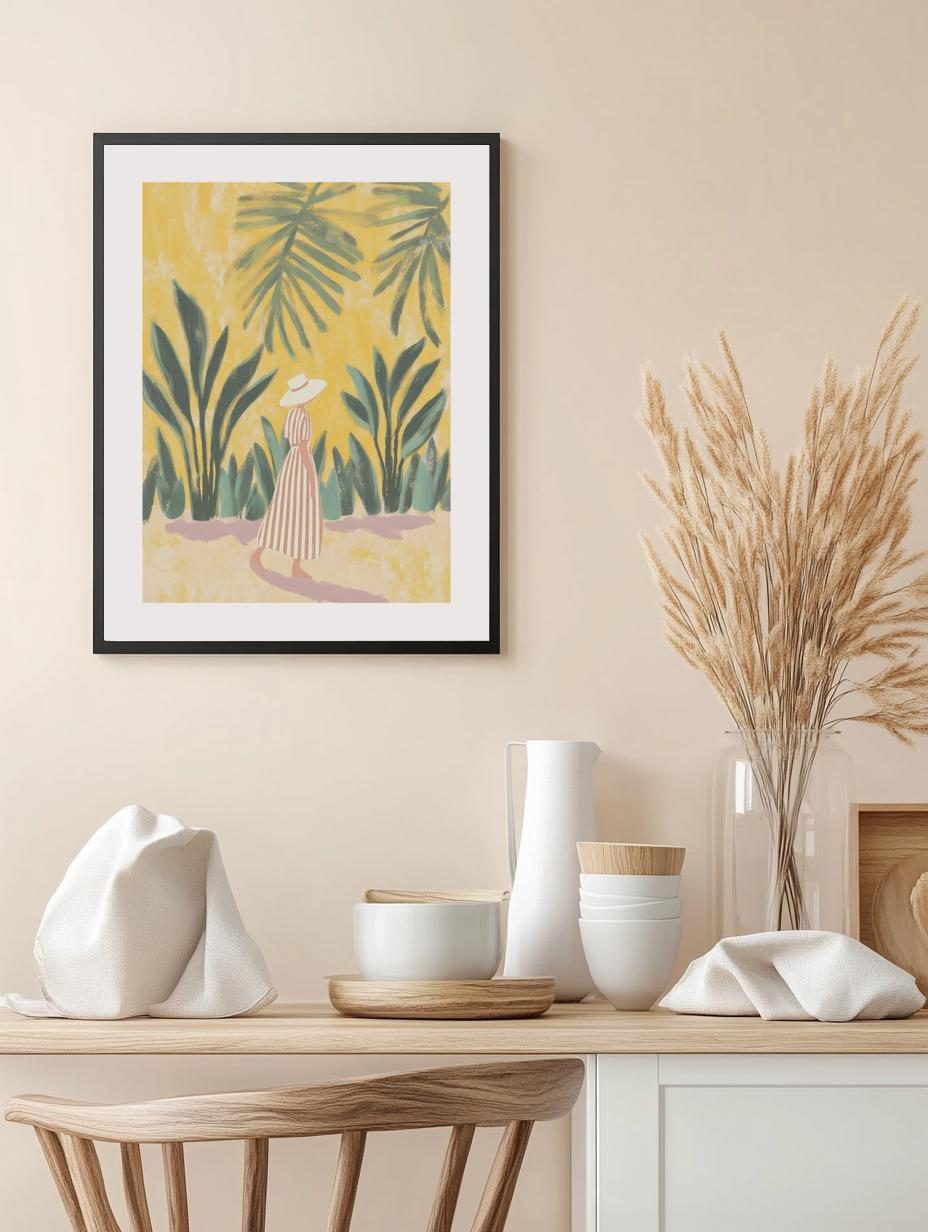 Tropical Stroll Poster