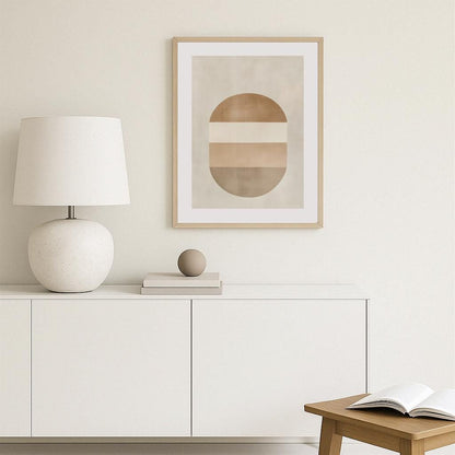 Earthy Horizon Poster