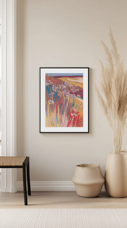 Wild Meadow Blooms Poster