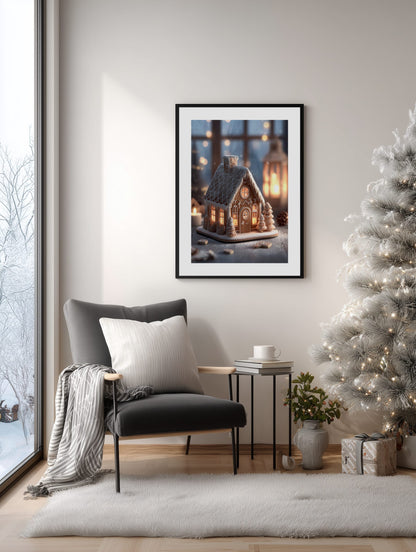 Gingerbread House Poster