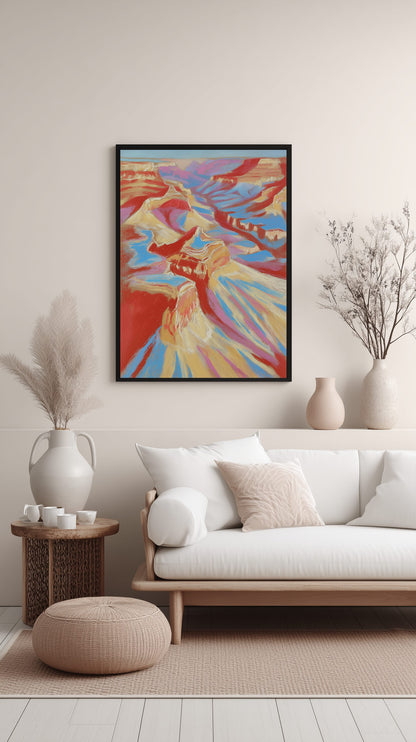 Grand Canyon Glow Poster