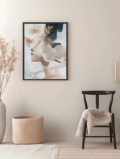 Dreamy Floral Fusion Poster