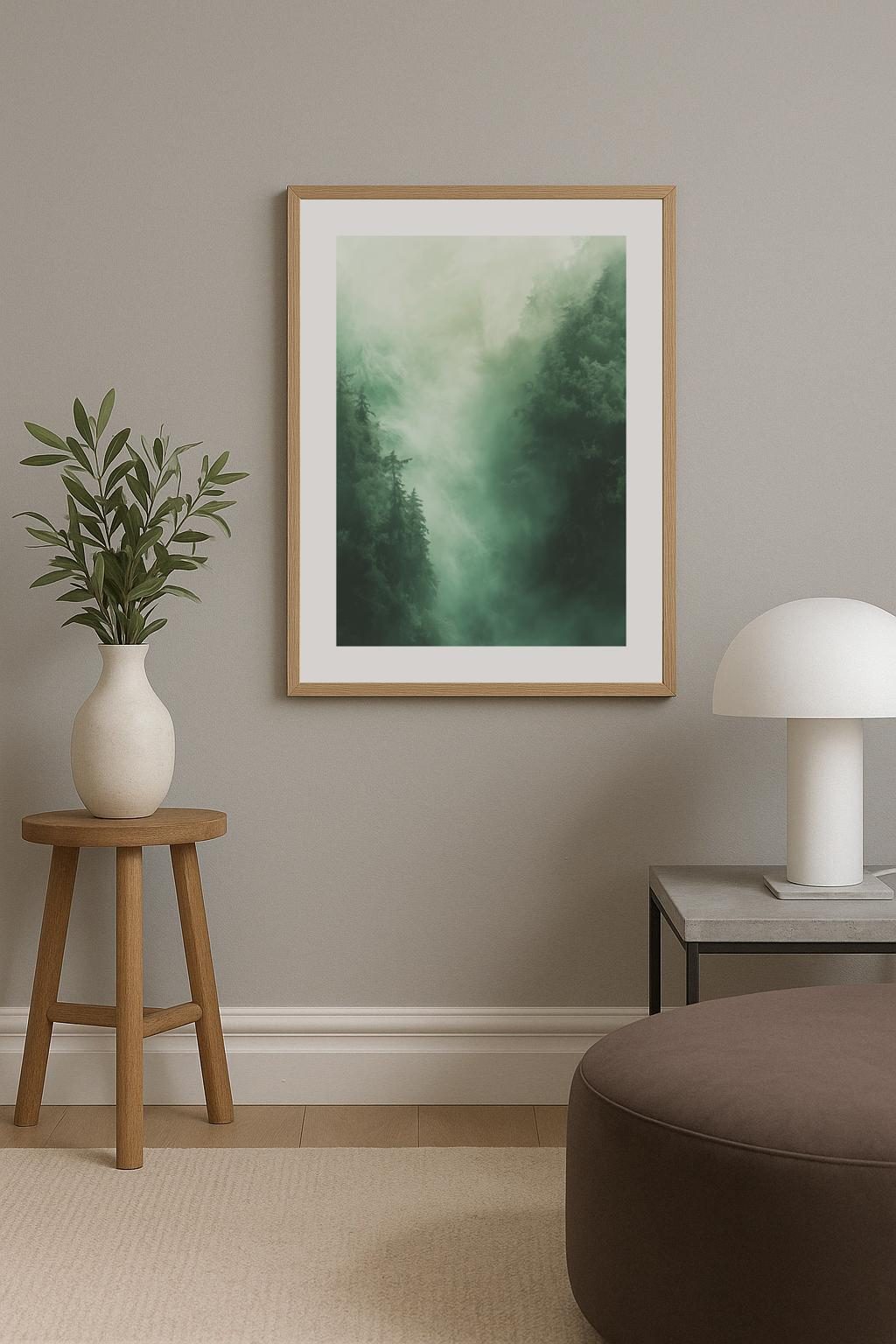 Calmness in the Forest Poster